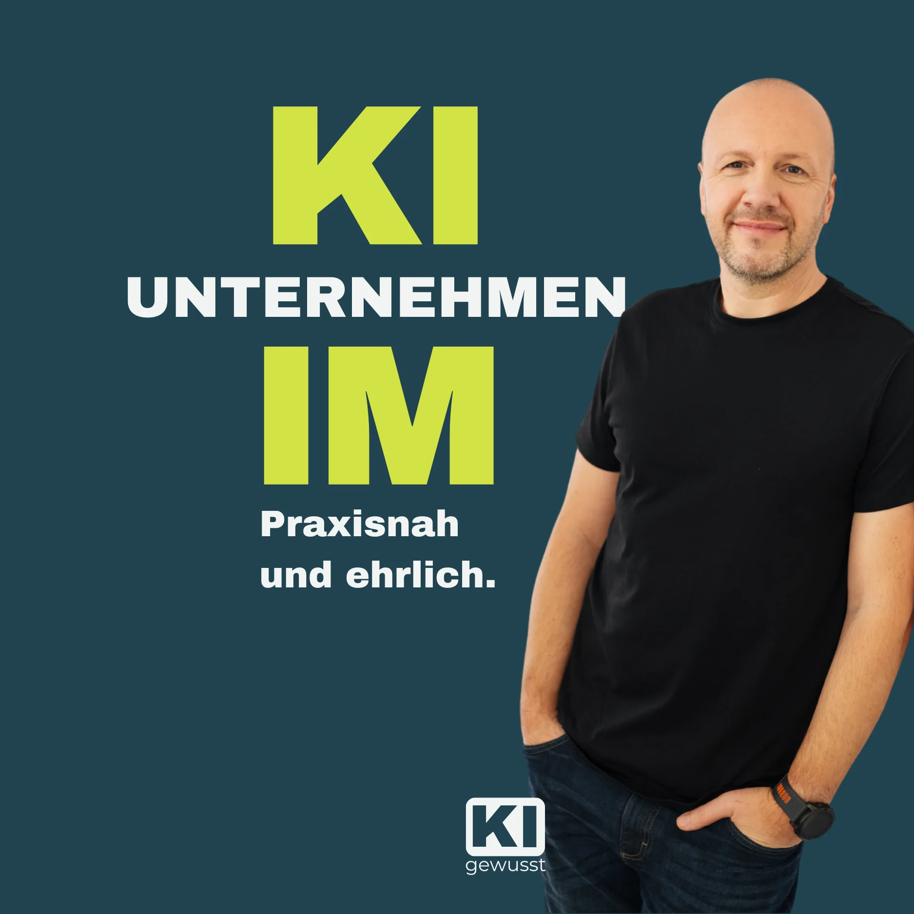 Cover des Podcasts KI im Unternehmen von gewusst:KI – praxisnah und ehrlich
